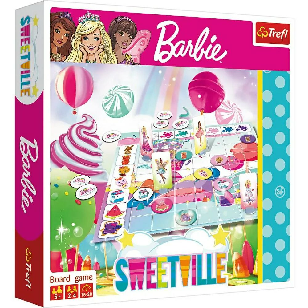 Trefl Barbie Sweetville Друштвена игра