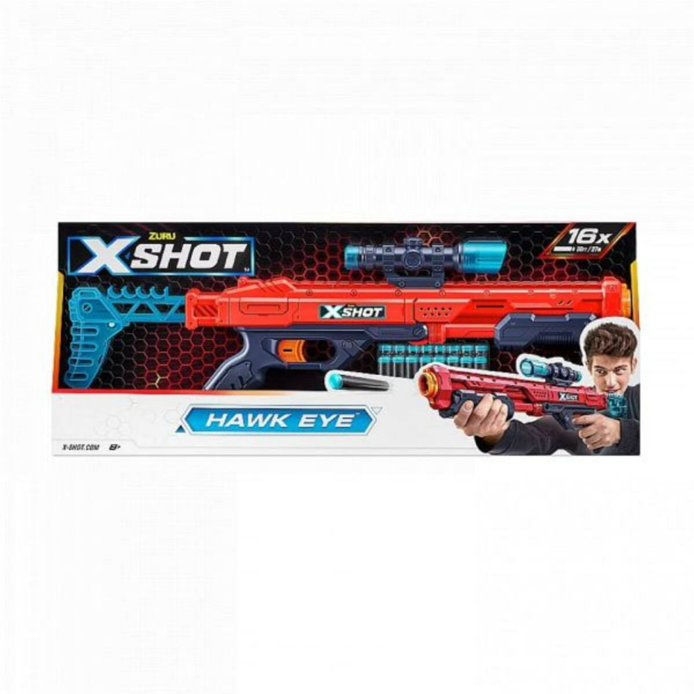 X-SHOT Excel Пиштол Hawk Eye 