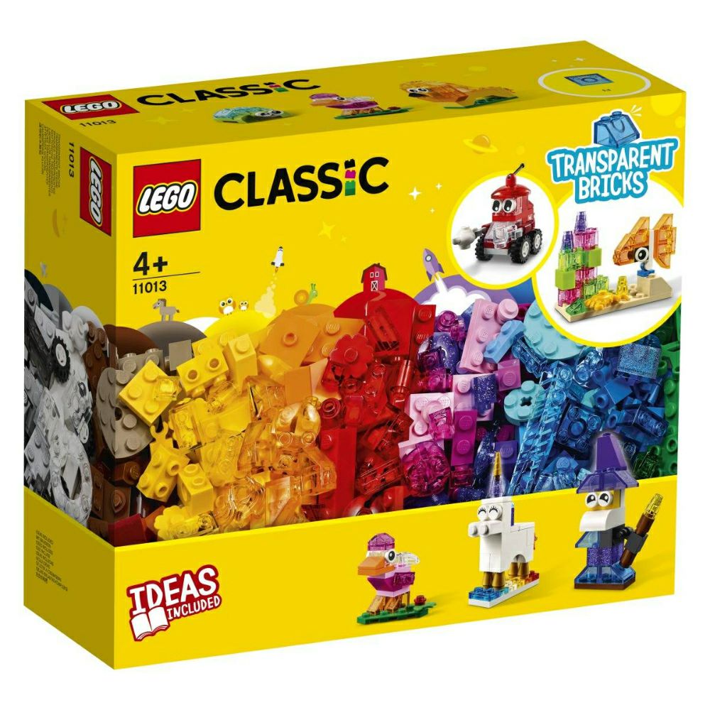 Lego Classic Креативни прозирни коцки