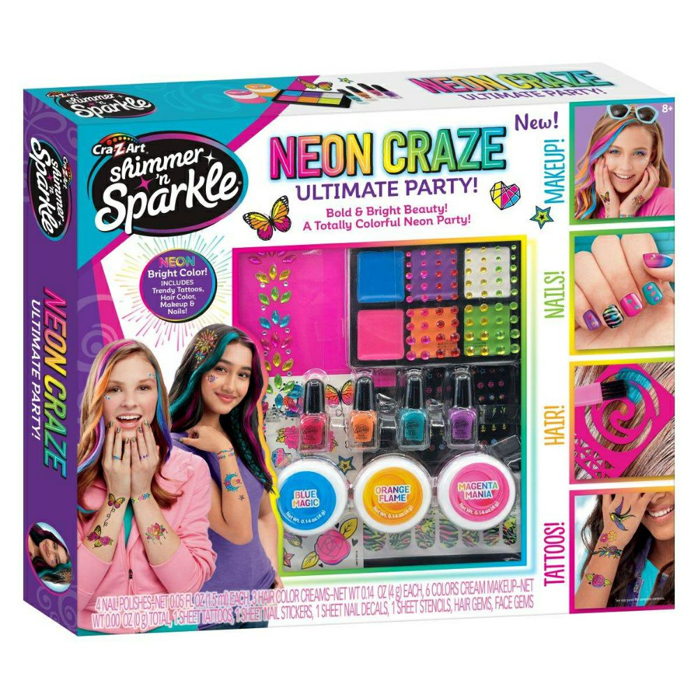 Crazart Сет 4 во 1 Neon Craze