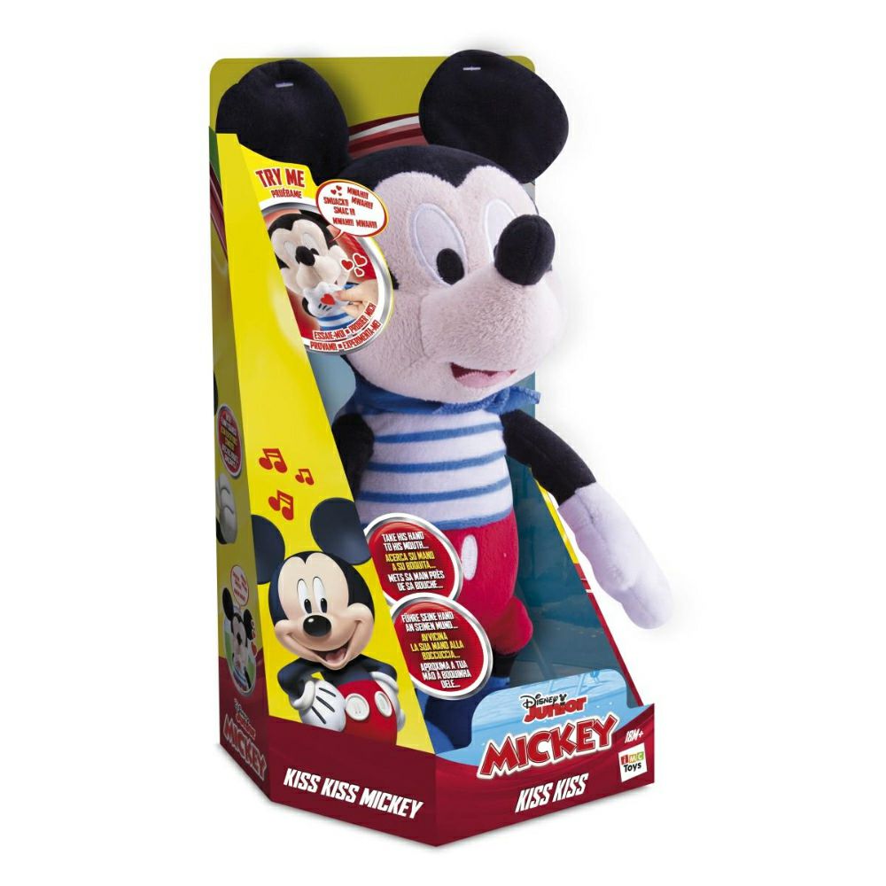 Imc Toys Плишан звучен Mickey kiss kiss 