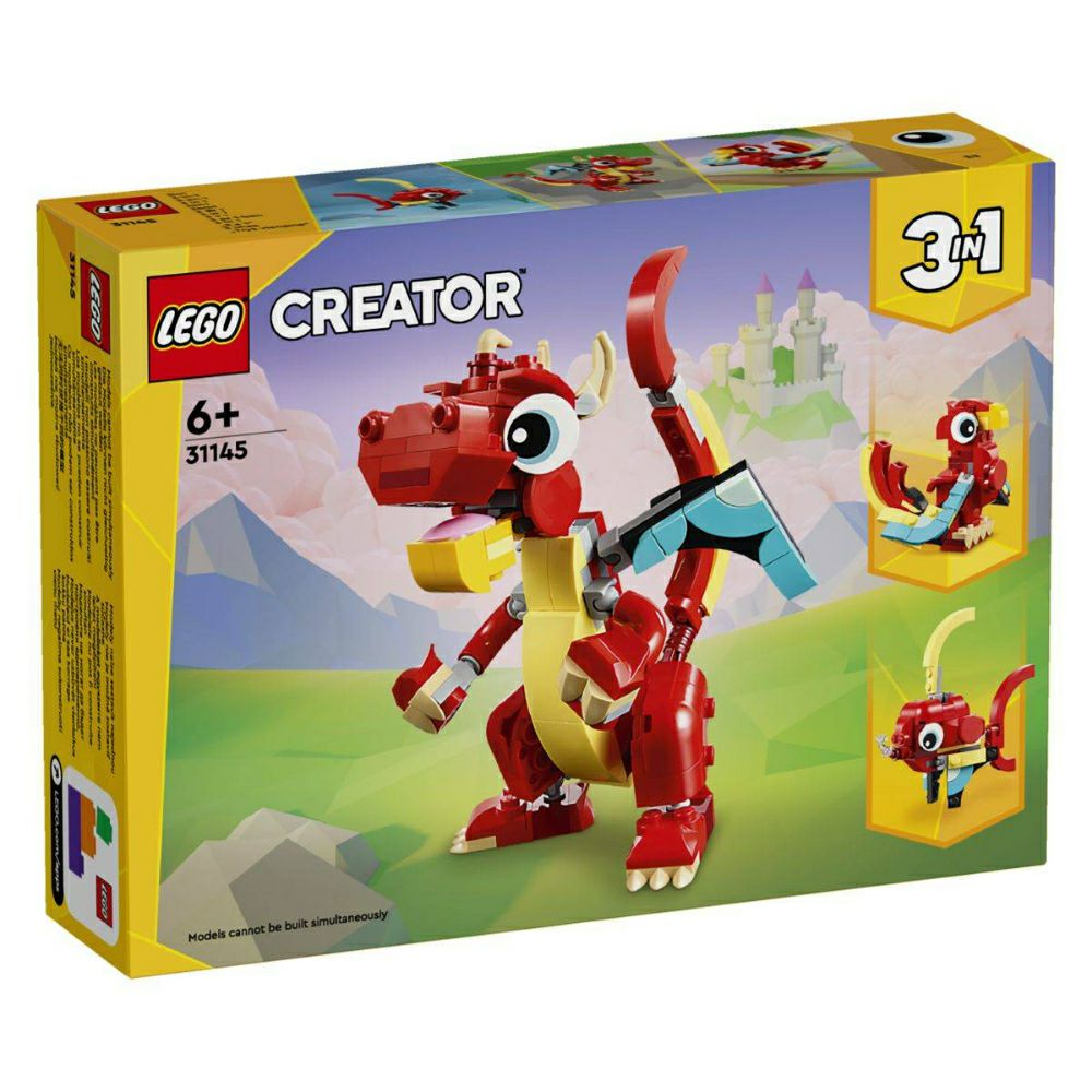Lego Creator Црвен змеј