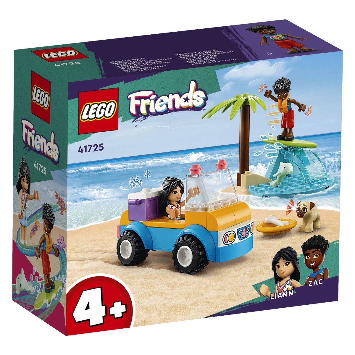 LEGO & FRIENDS Забава со кабриолет на плажа