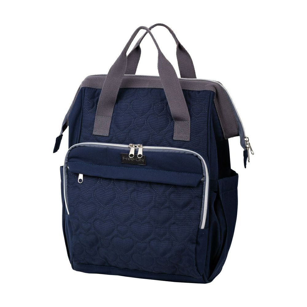 FreeON ранец Silver со подлога за пресоблекување