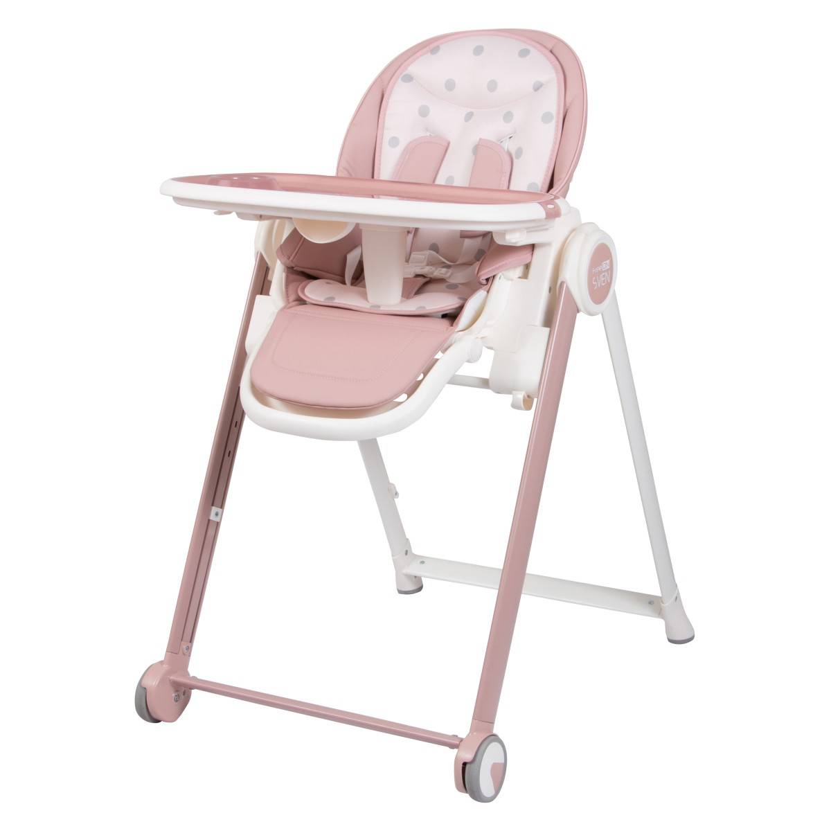 FreeON Стол за хранење Sven Deluxe pink 