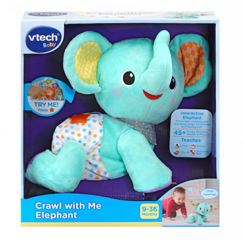 VTECH Забавно слонче со музички и светлосни ефекти