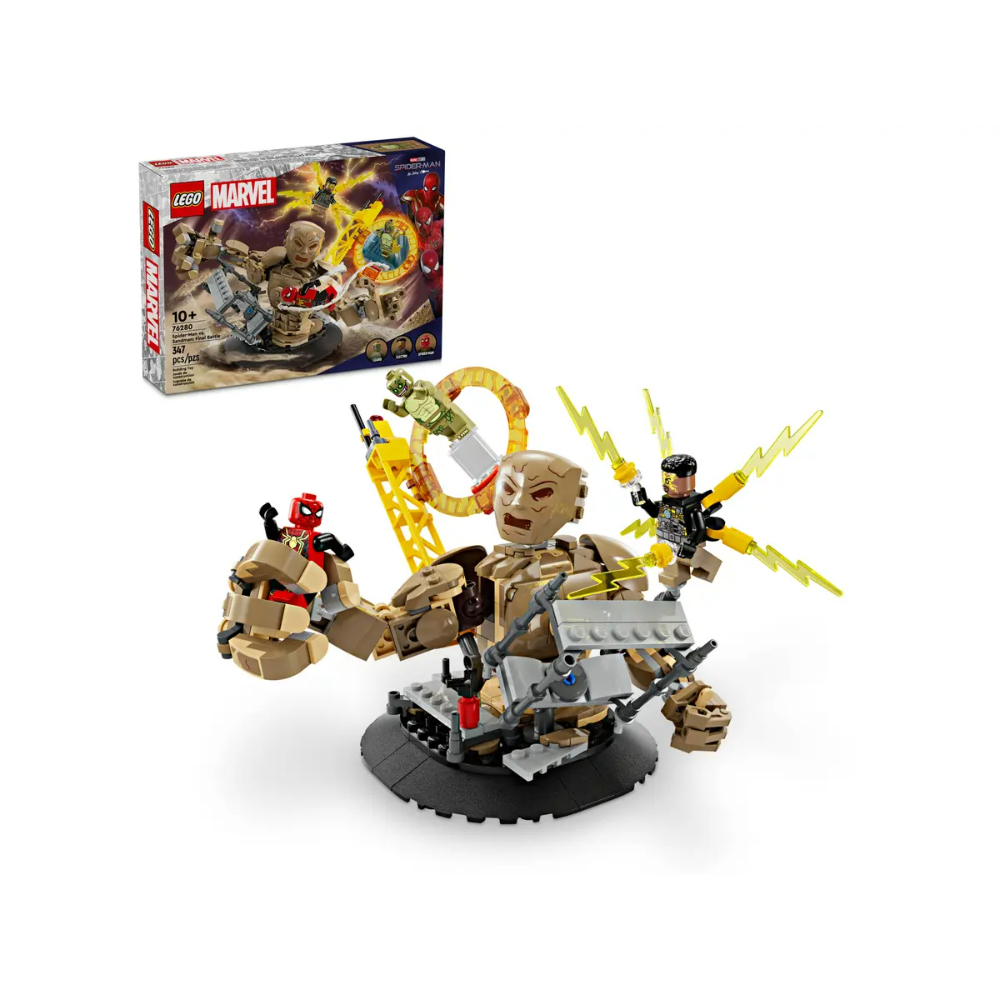 Lego Super Heroes Spider-Man против Sandmanu: конечна битка
