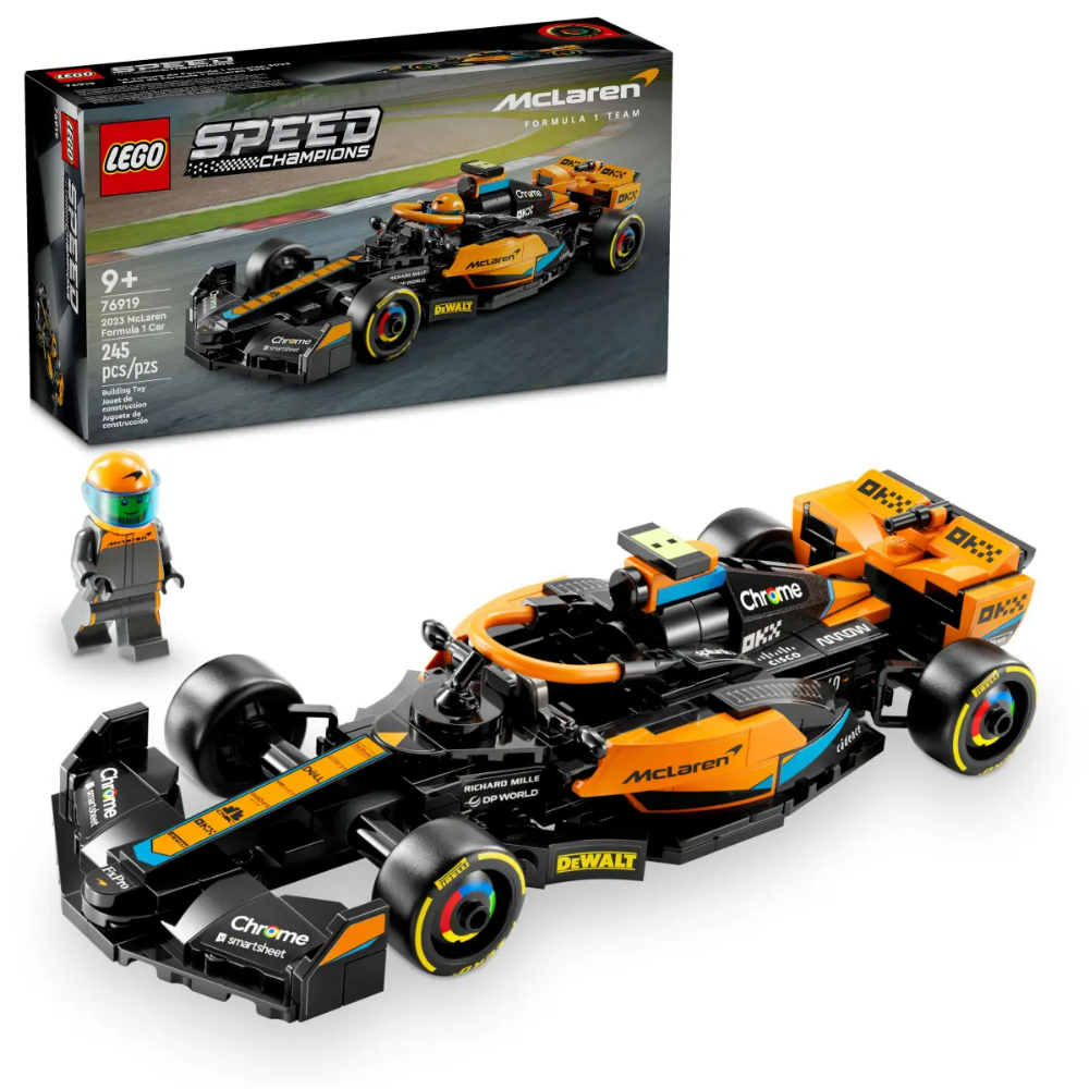 LEGO SPEED 2023 McLaren Formula 1 Race Car