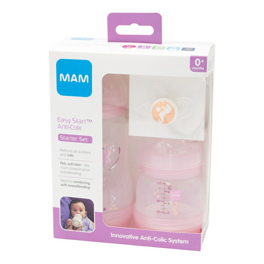 MAM Сет 2 две Шишиња со подарок Цуцла