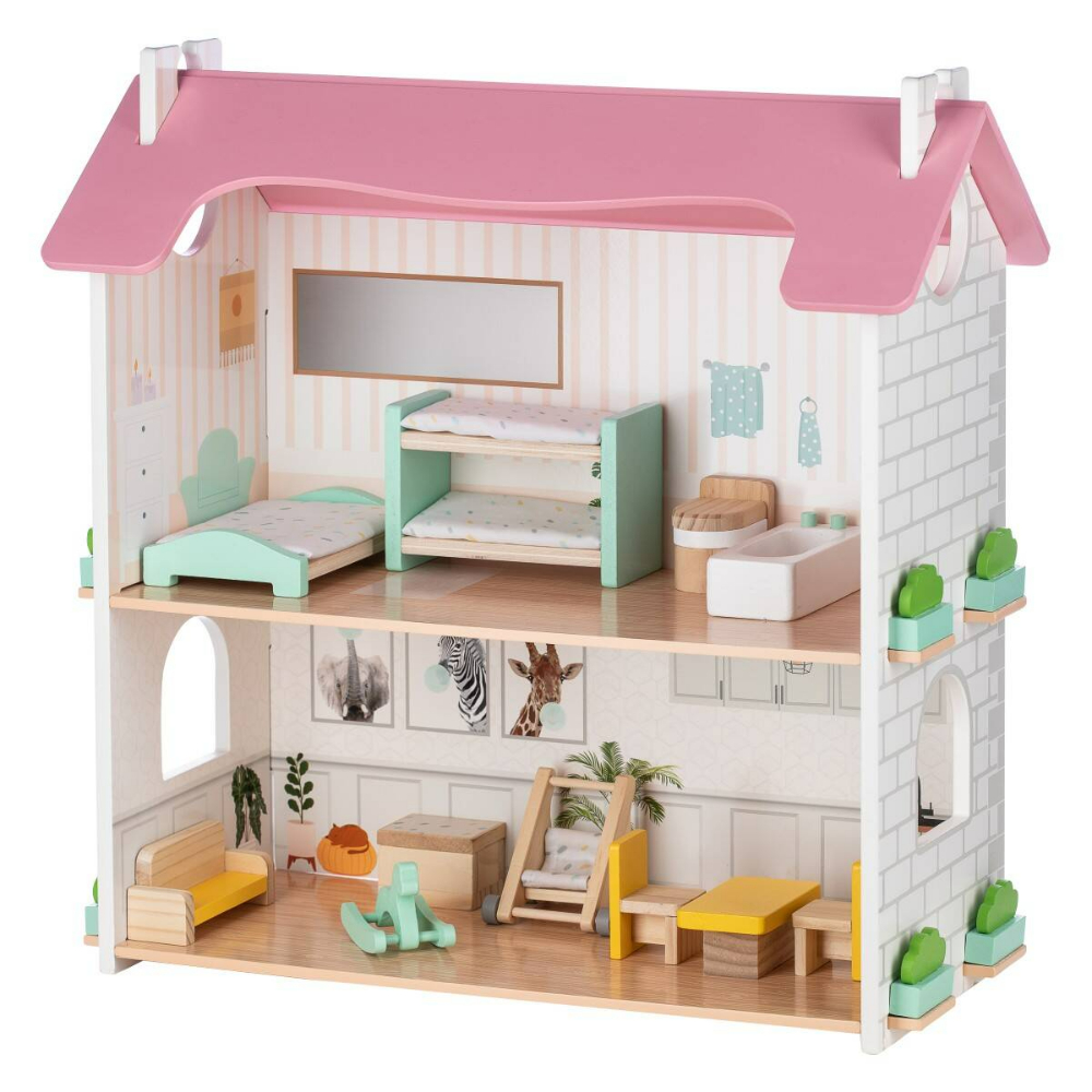 Free 2 Play Дрвена куќа за кукли Lotti