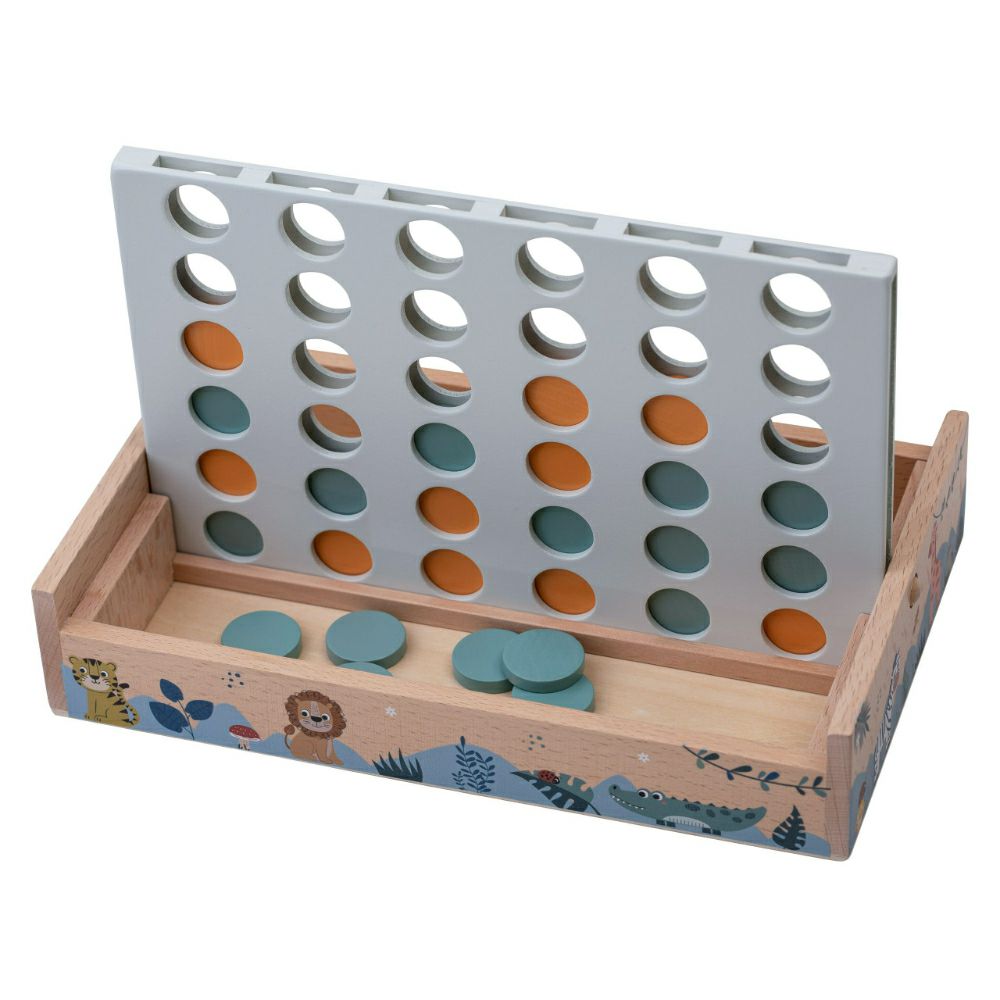 Free 2 Play Игра 4 по ред Друштвена игра - Safari Animals