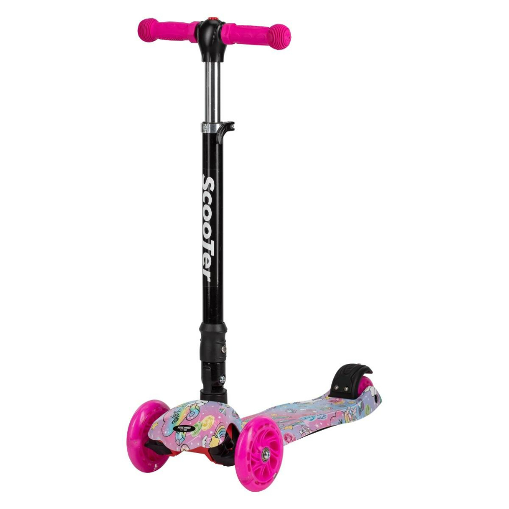 FREE 2 MOVE Тротинет Zik Zak еднорог