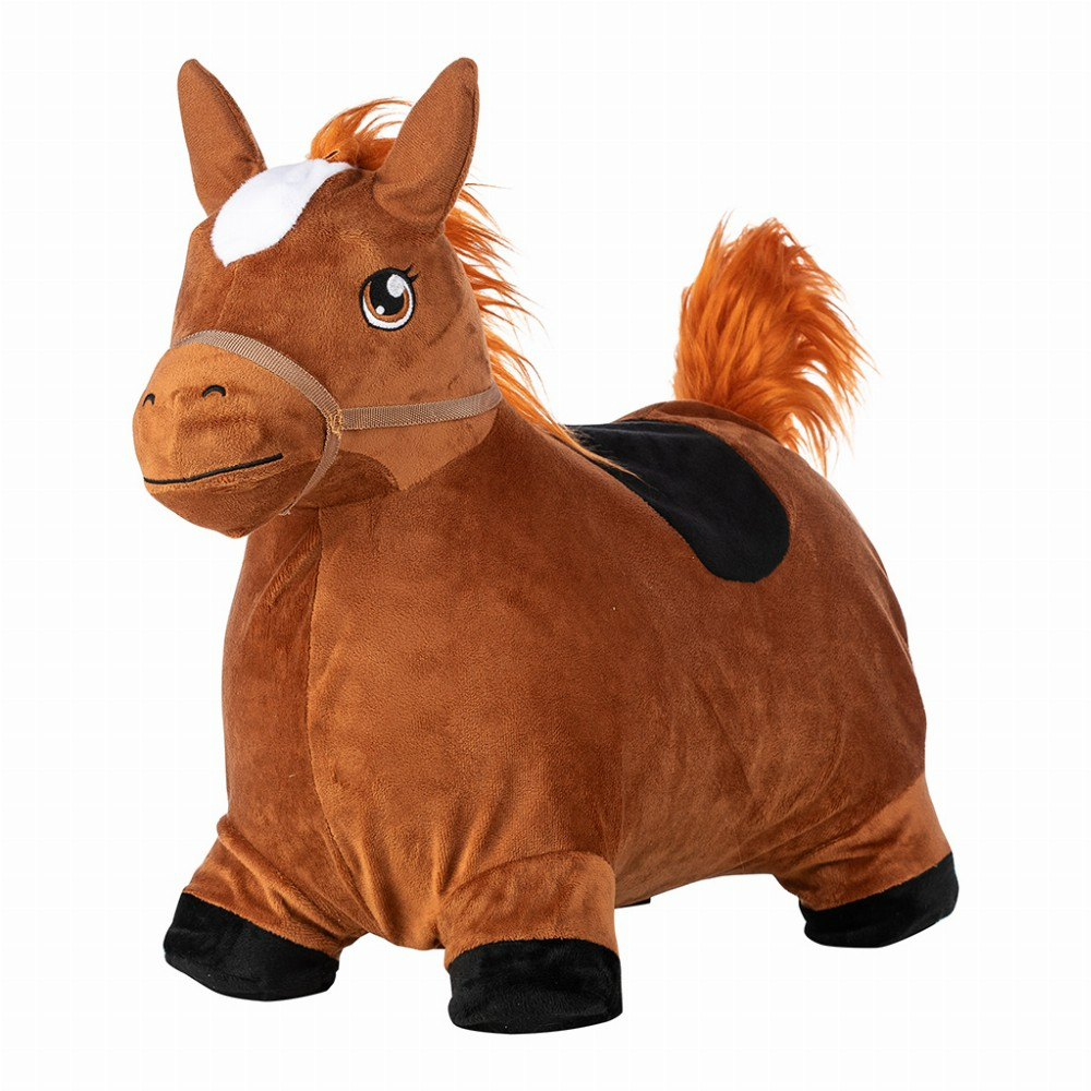 Free2 Play Коњче за скокање со плишана навлака