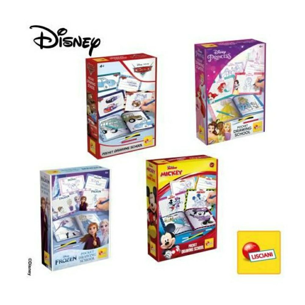 Lisciani, Disney, Minnie Mouse Сложувалки, Цртање 60 Pieces 