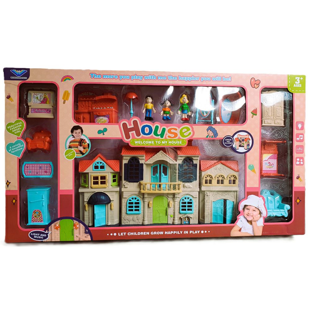 Куќа сет со фигури