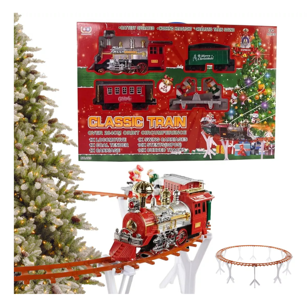 Новогодишен воз од 44 парчиња 