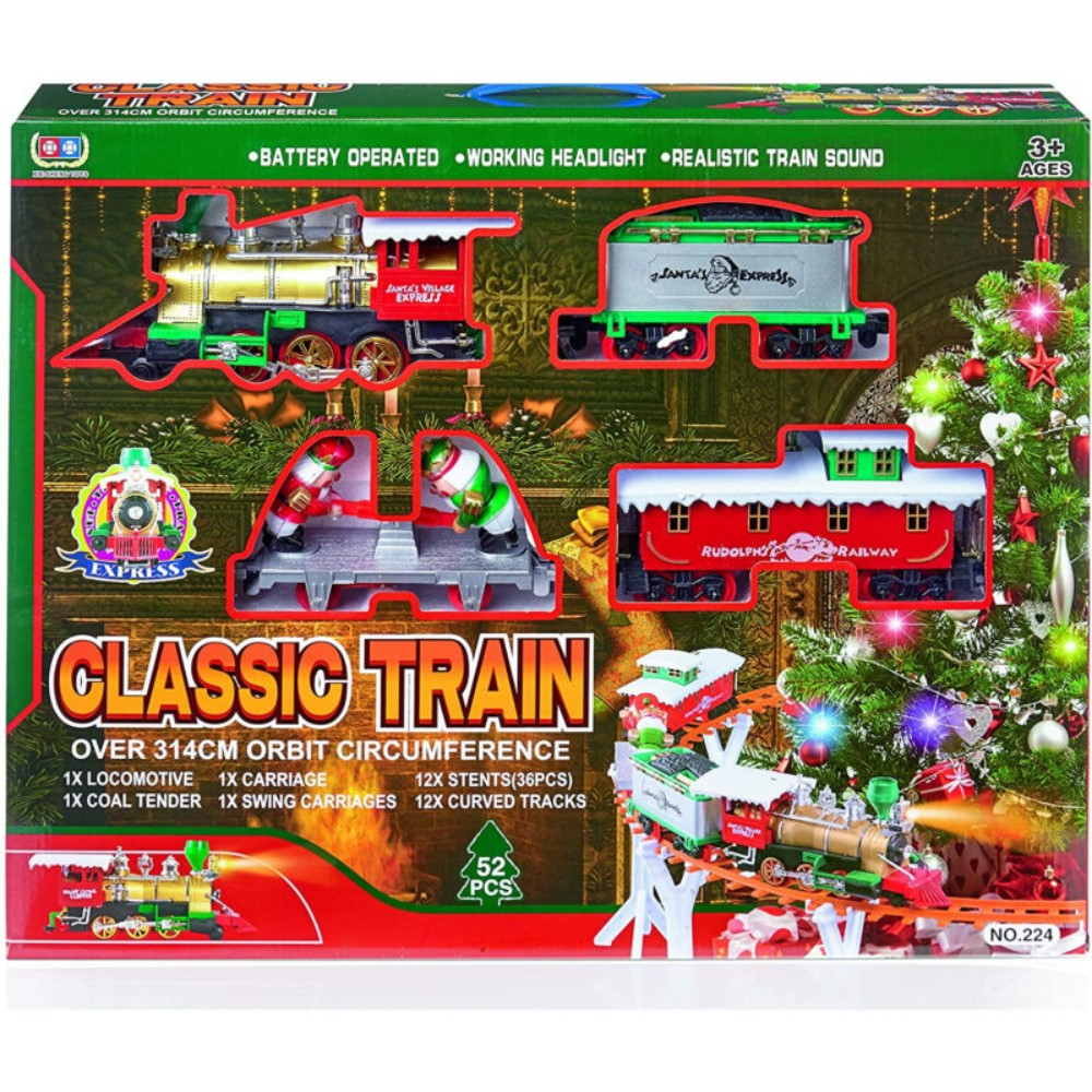 Новогодишен воз 52 парчиња 