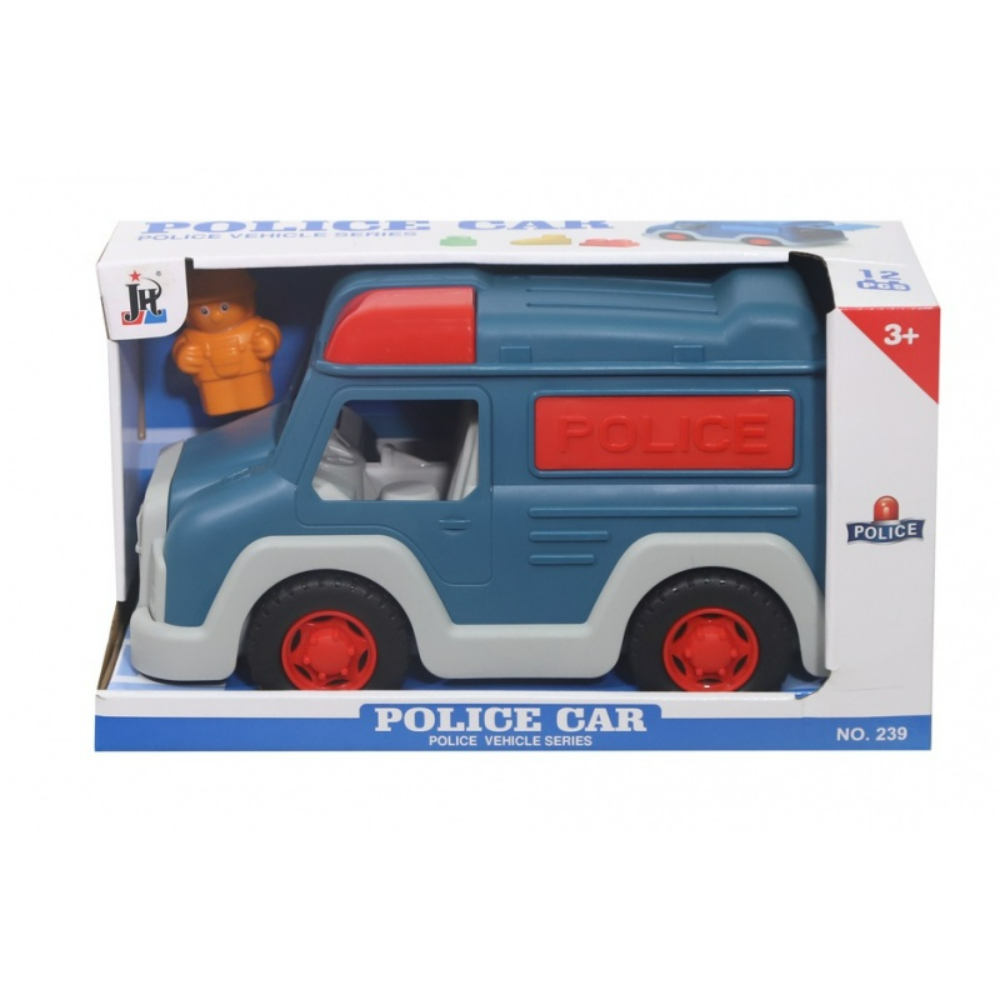 Police Car Полициско возило „Бе-Би“ со коцки