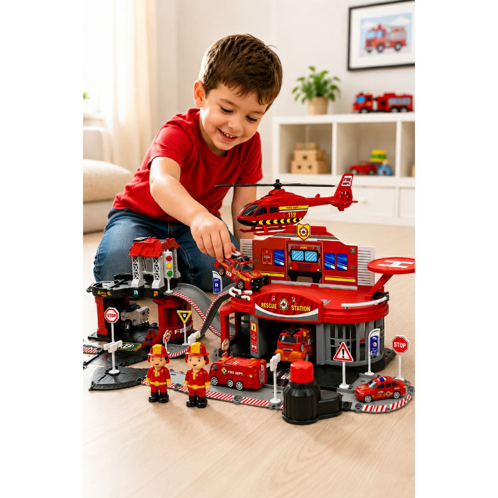 Fire Station  "Противпожарна станица" 77 pcs  