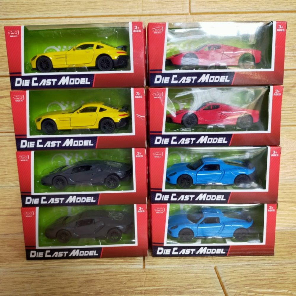 Метална количка 15 см