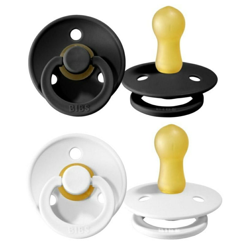 Bibs Цуцли 2 парчиња во сет, Black + White