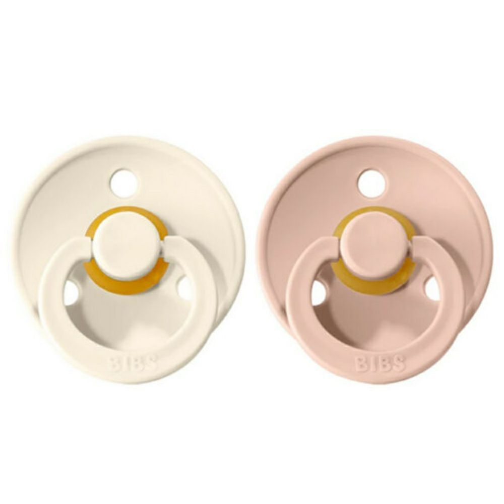 Bibs Цуцли 2 парчиња Size 1, Ivory + Blush