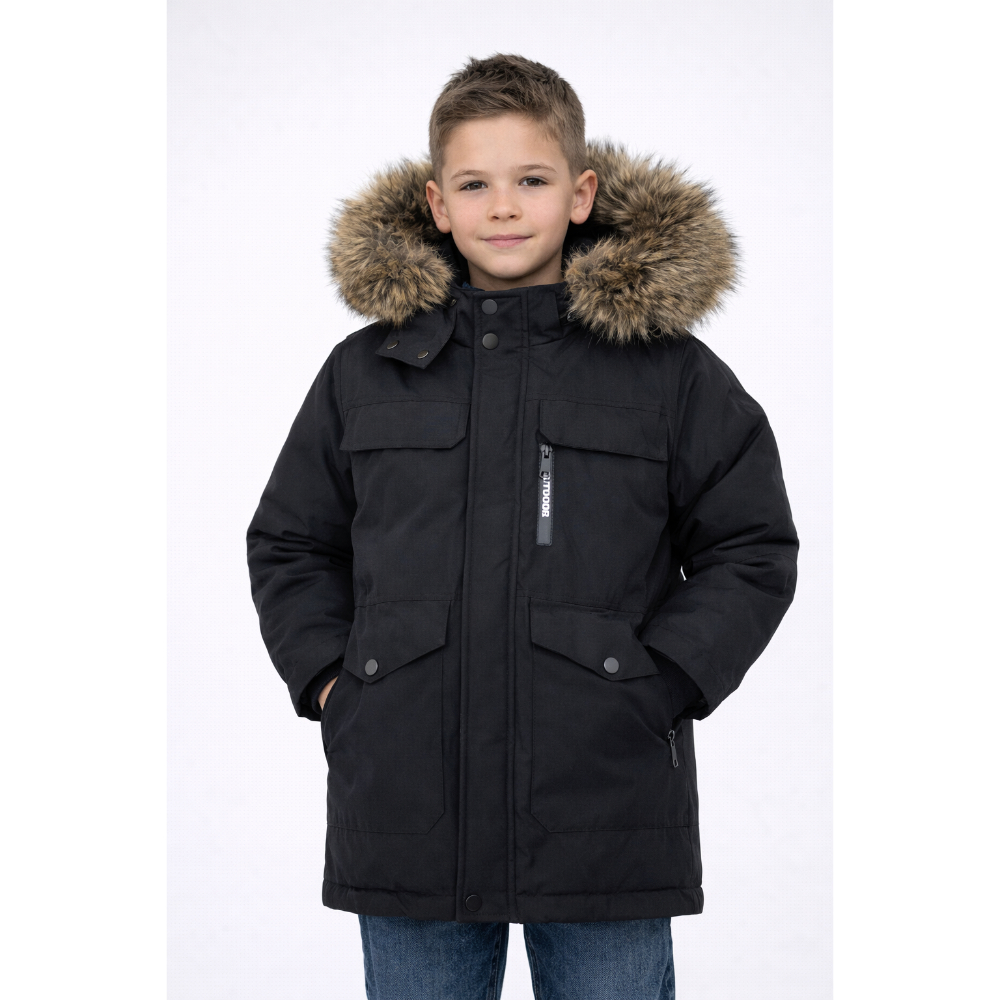 Јакна монт со крзно