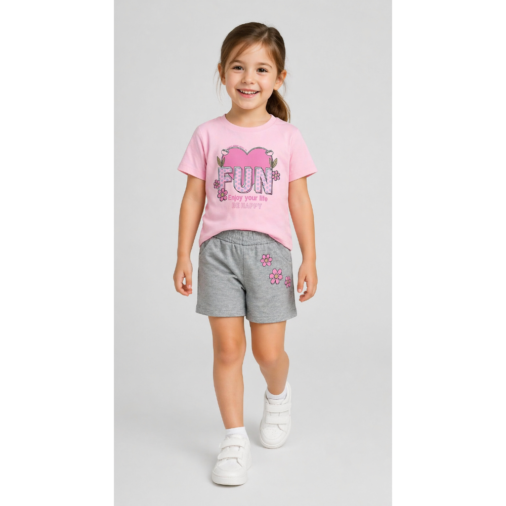 Комплет Маица и Бермуди 110/140