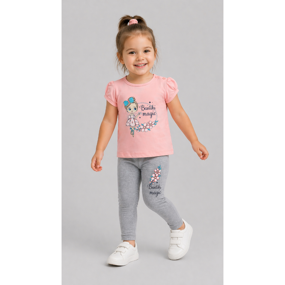 Комплет Маица и Хеланки капри 86/110