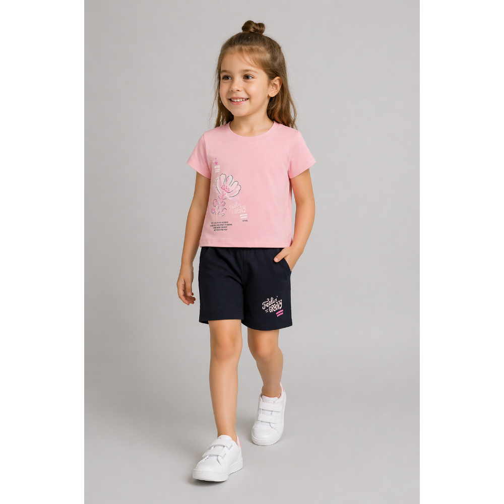 Комплет Маица и Бермуди 98/128