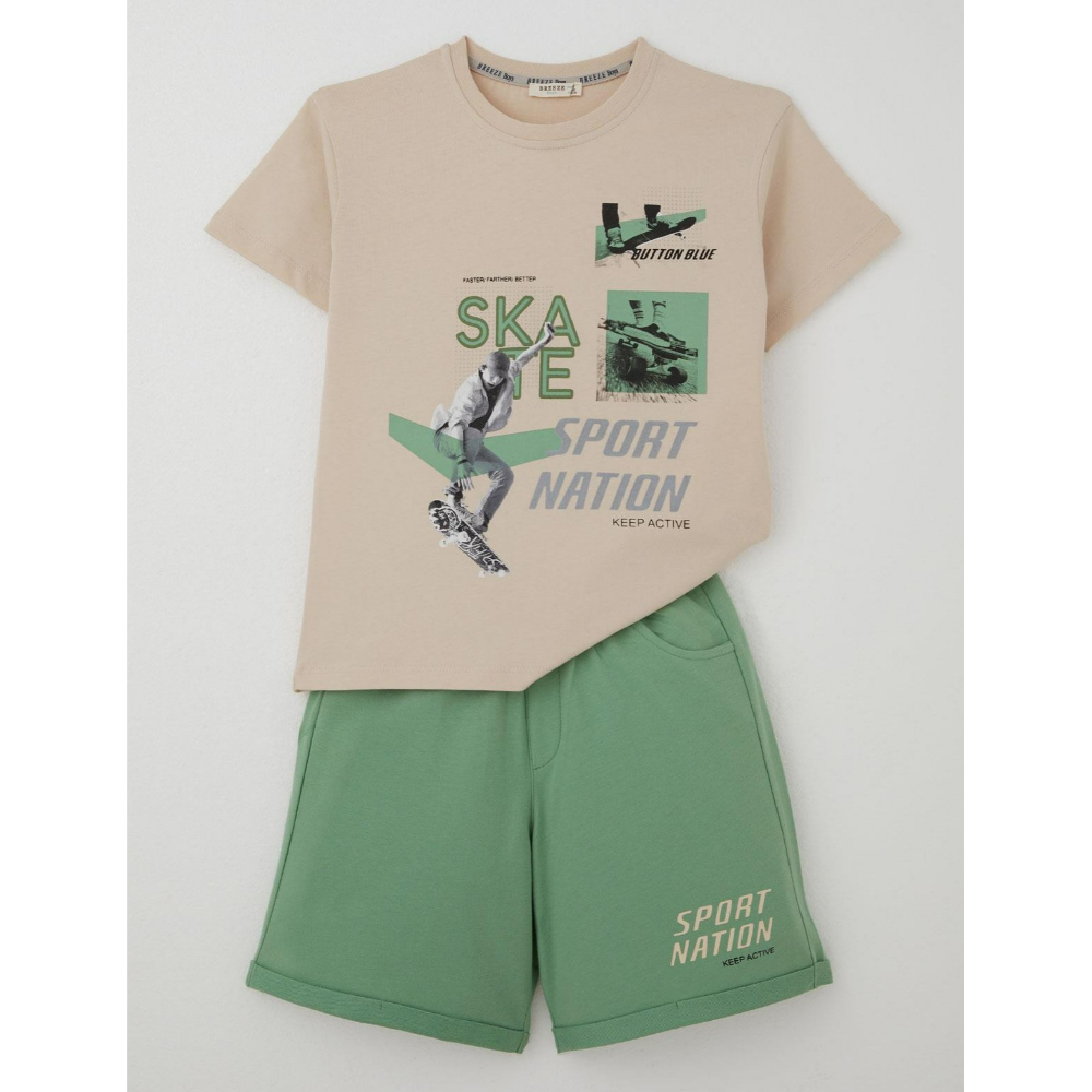 Комплет Маица и Бермуди 128/164