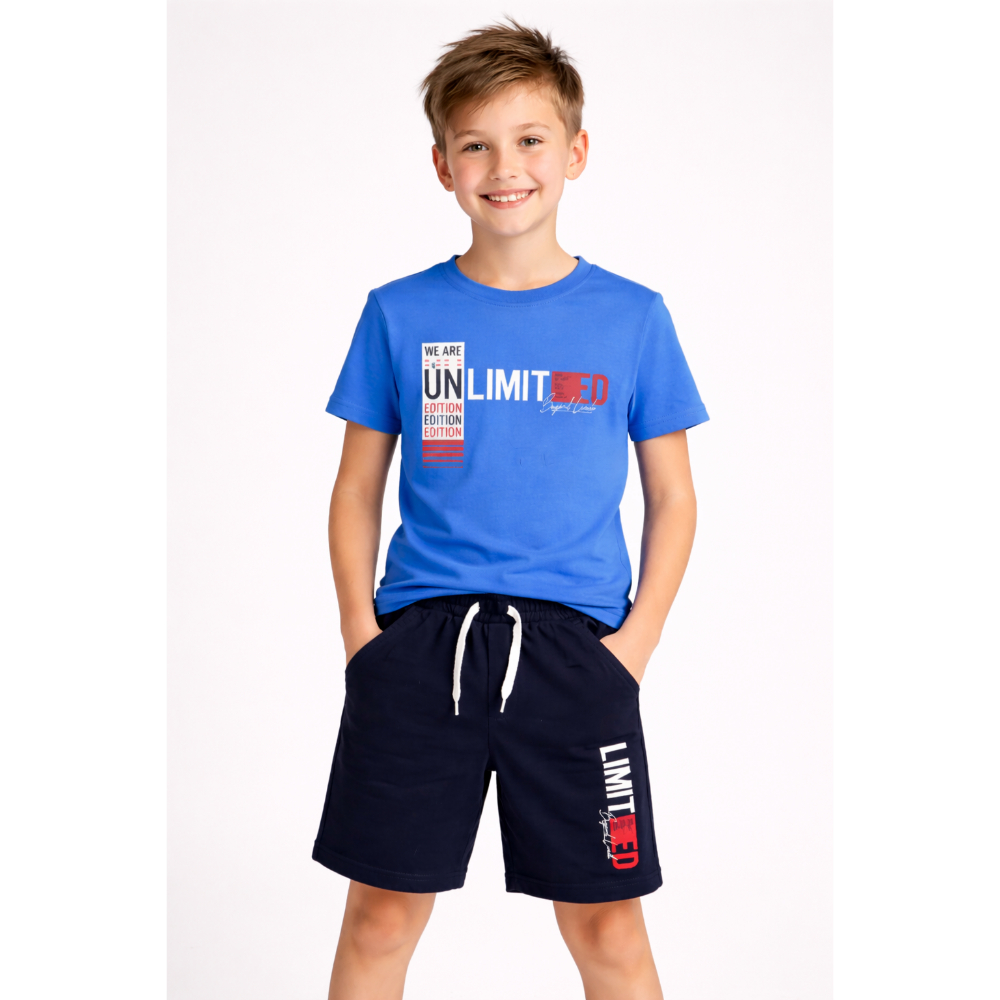 Комплет Маица и Бермуди 128/164