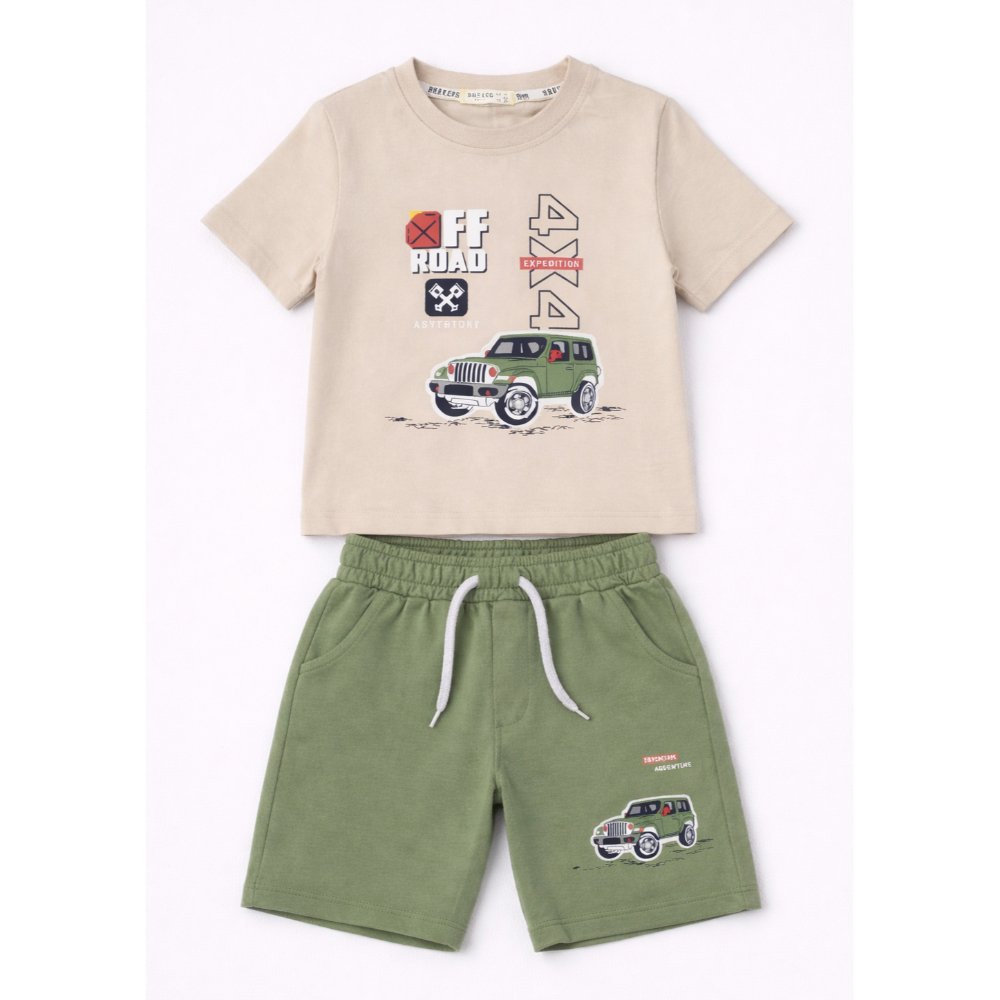 Комплет Маица и Бермуди 98/128