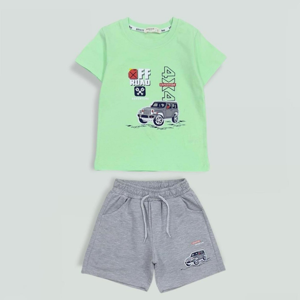 Комплет Маица и Бермуди 98/128