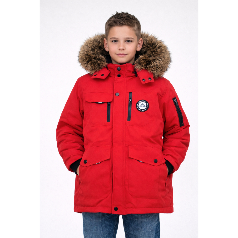 Јакна монт со крзно