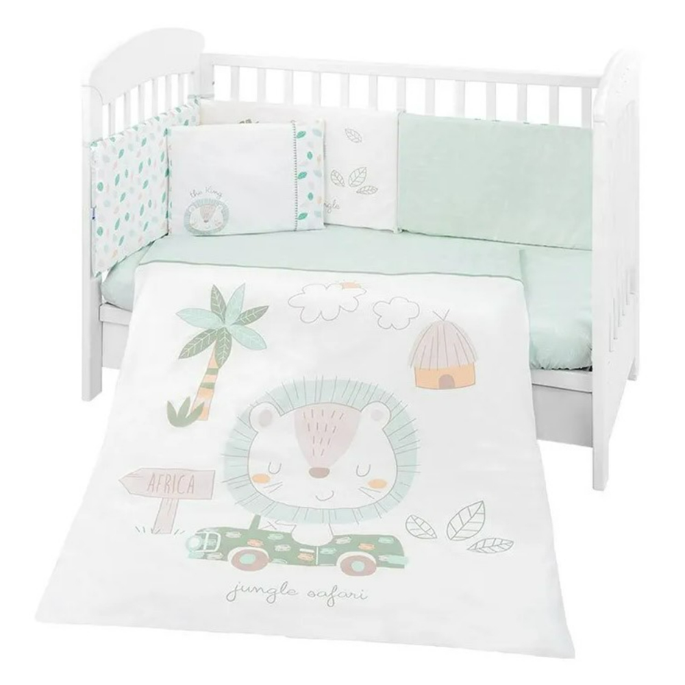 Kikka Boo Постелнина сет од 6 дела Jungle King