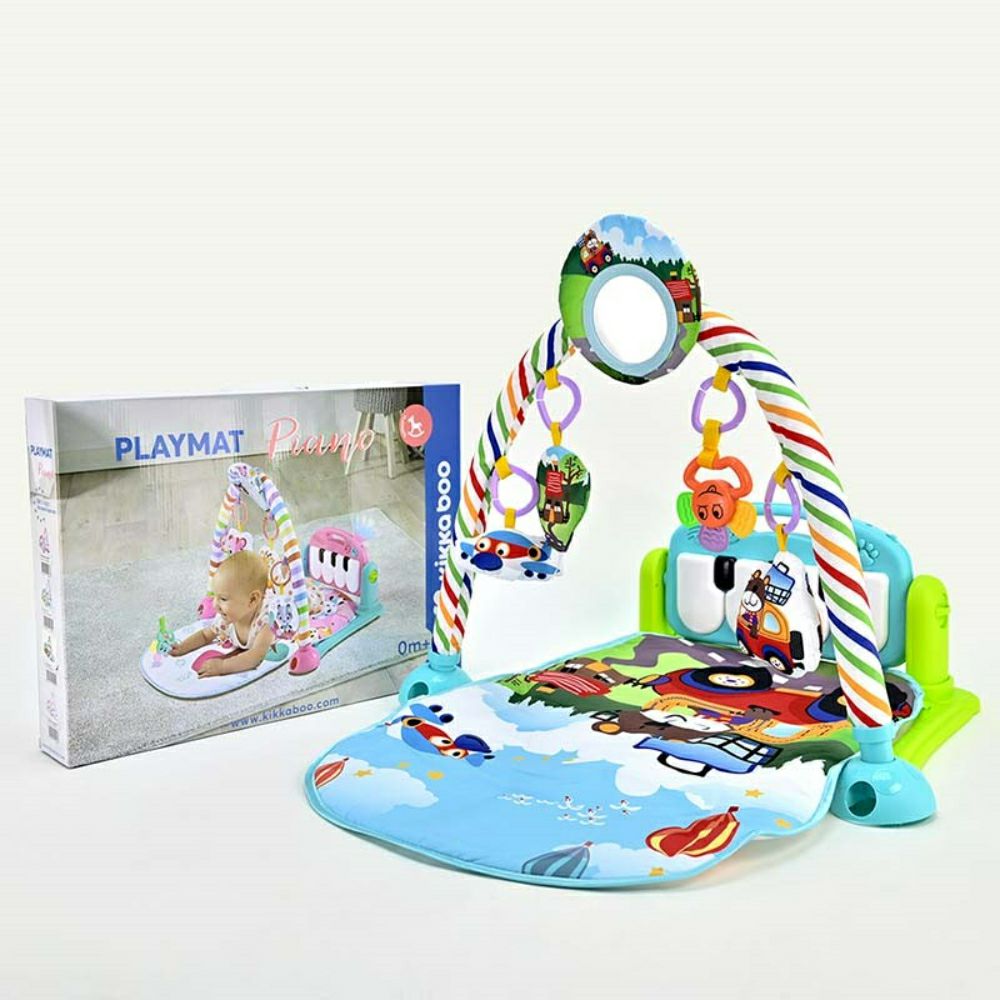 Подлога за бебешка гимнастика со пијано Кика Бу