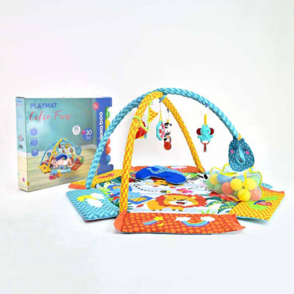 Подлога за бебешка гимнастика Color Fun Kikka Boo