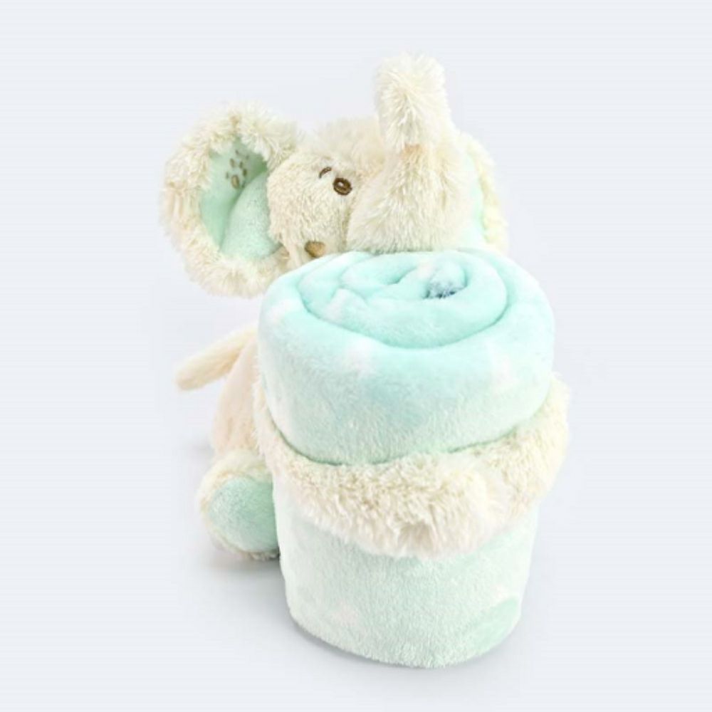 Ќебе и играчка во сет Elephant time Kikka boo 