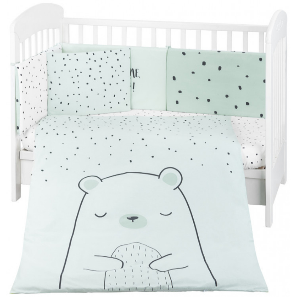 Постелнина Bear with me Kikka Boo (6 парчиња)