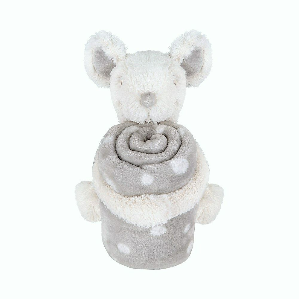 Kikka boo Ќебе со мека играчка во сет Џојфул маус