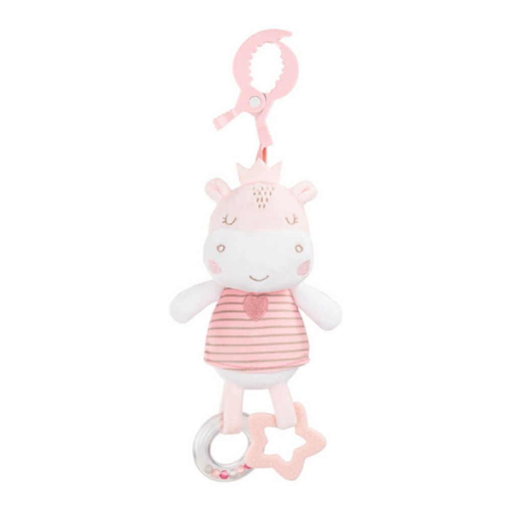 Мека играчка со штипка Hippo dreams Kikka boo