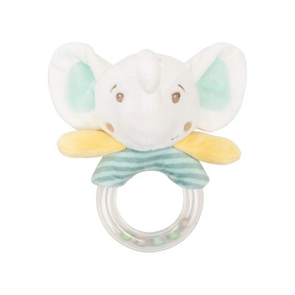 Мека играчка тропка Elephant Time Plush rattle toy Kikka boo