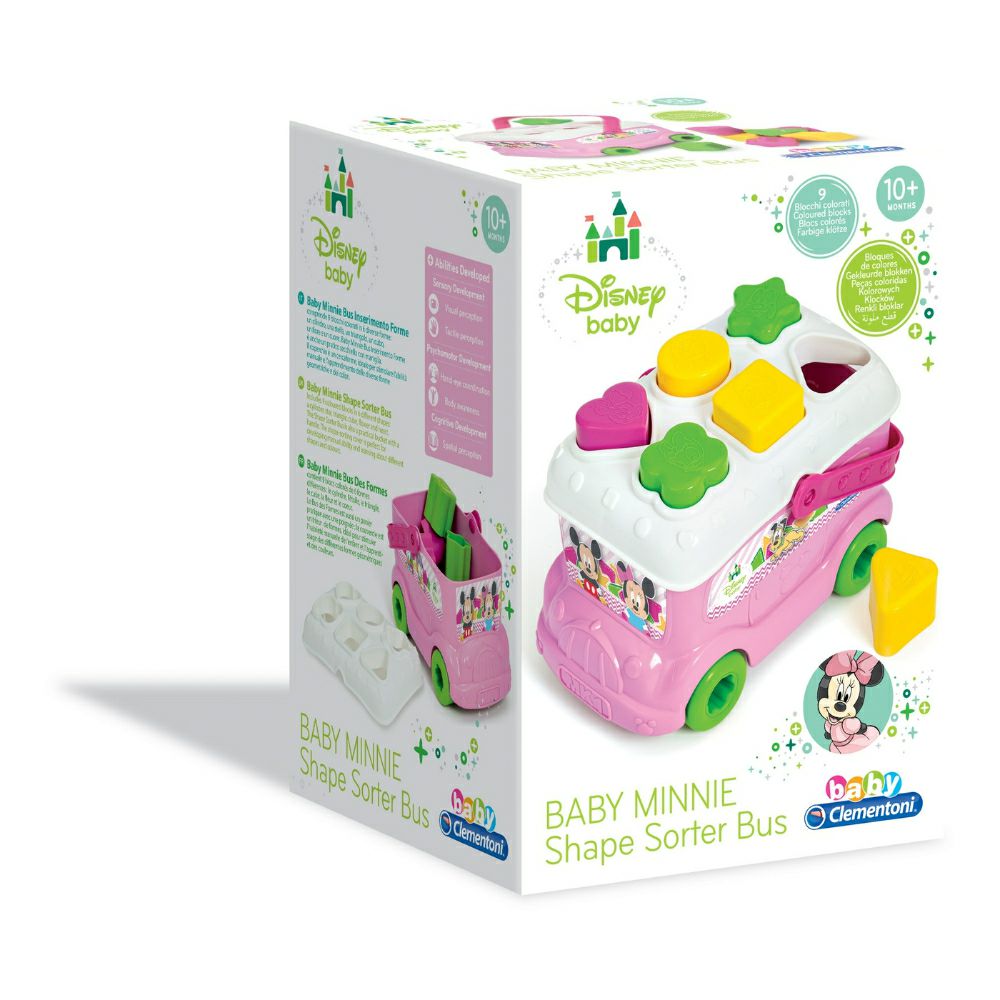 Clementoni Disney Baby Minnie Автобус за сортирање