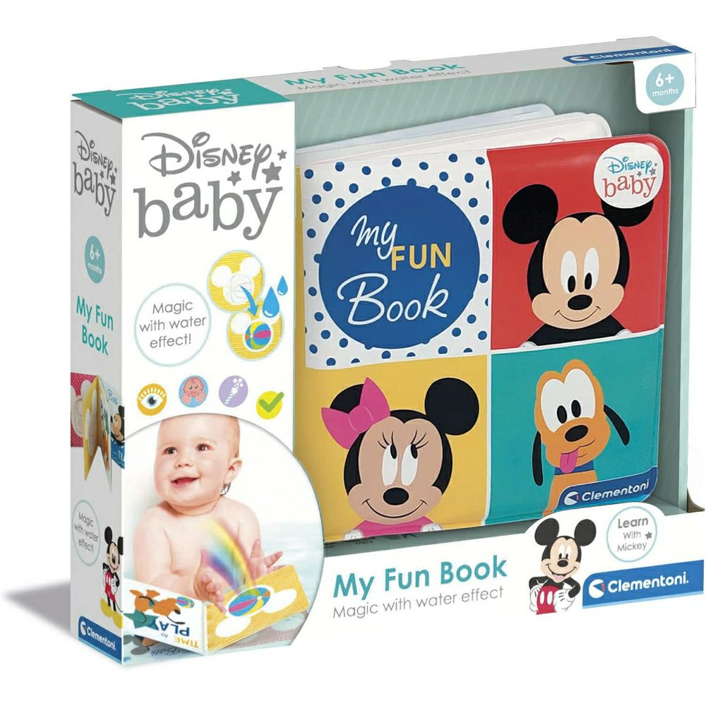 Clementoni Disney Baby Мојата прва книга 6m+