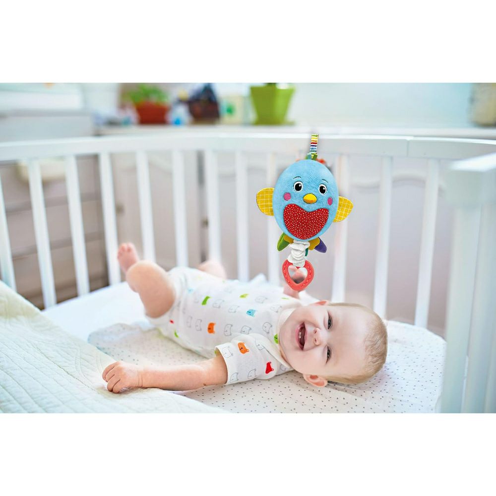 Clementony baby Soft bird Мека музичка играчка