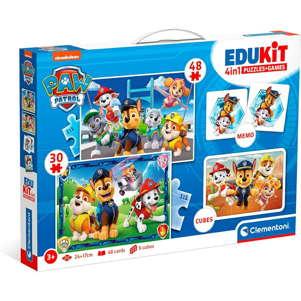 Clementoni EduKiit Paw Patrol Сет сложувалки и игри
