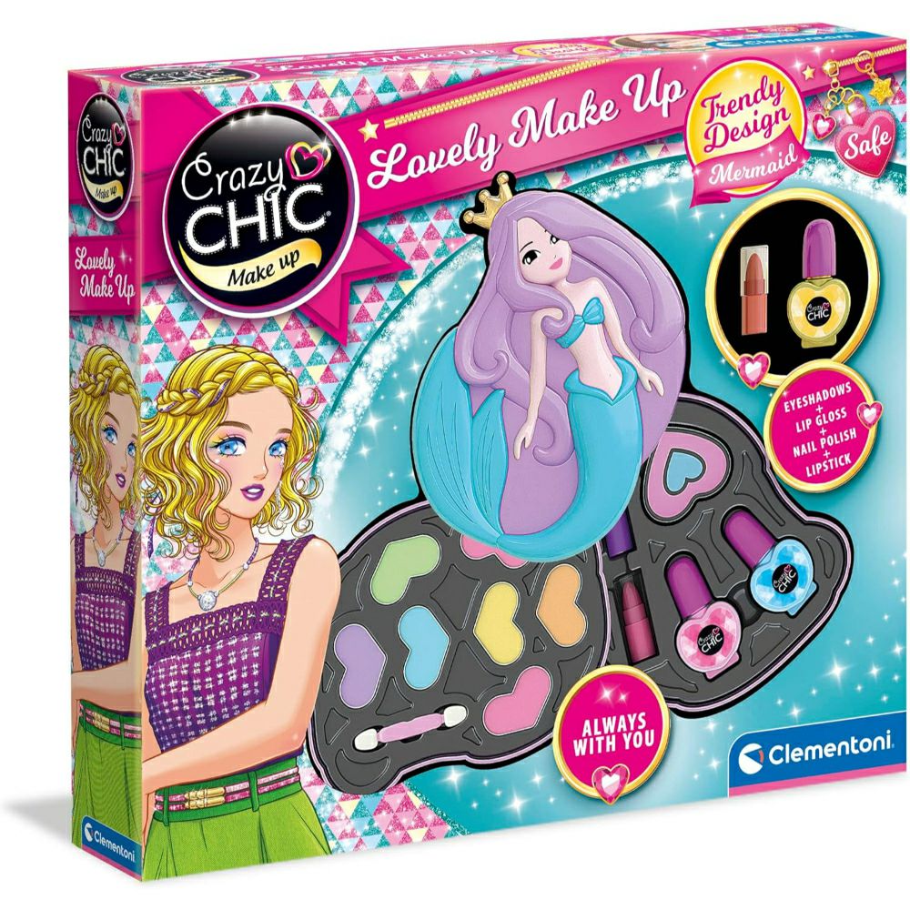 Clementoni Crazy Chic Mermald - Сет со шминки