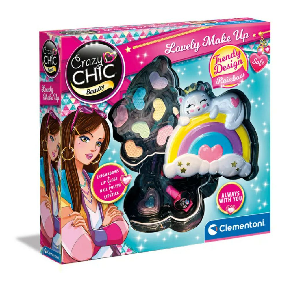 Clementoni Crazy Chic Lovely make up – rainbow