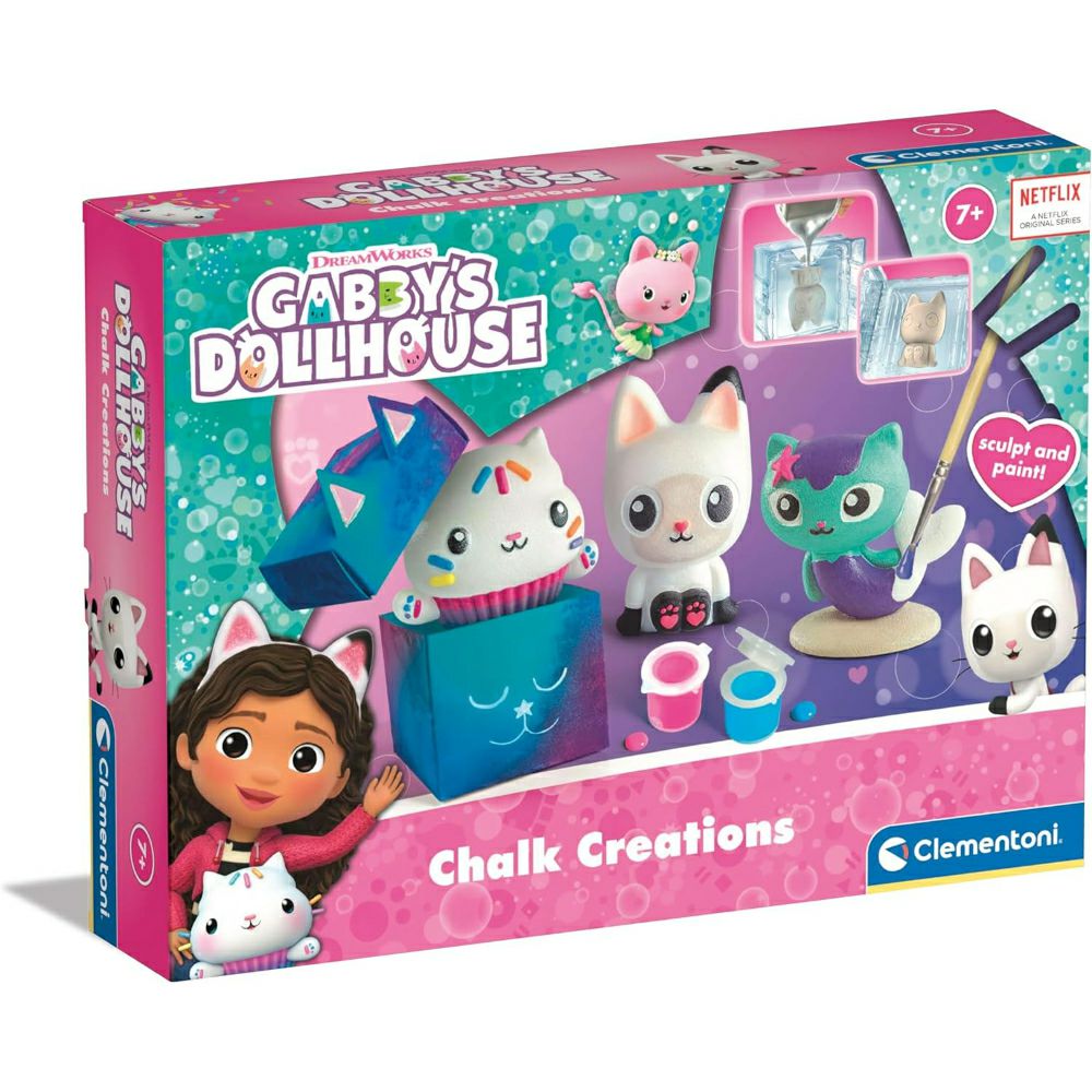 Clementoni Children Puzzle Gabbys Dollhouse Креативен сет